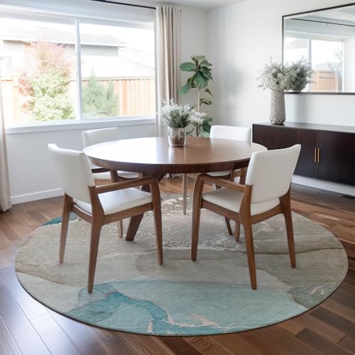 Tapete redondo Addison Rugs Chantille 8 pies miniatura 2