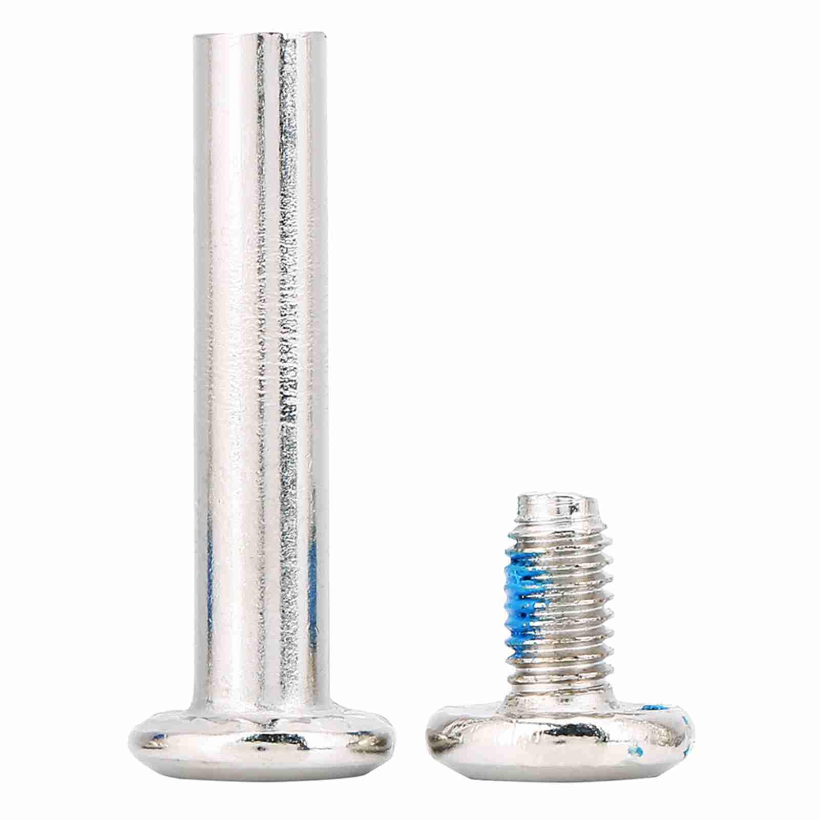 Inline Skate Replacement Skating Screws Kit Iron Sturdy Easy Install Skating Wheel Axles Hardware [Skate Replacement] (Inner length 36mm)