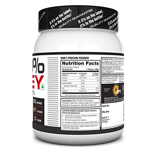 Image of Labrada Muscle Mass Gainer Powder(Gain Weight, Post-Workout, 52gm Protein, 250g Carbs,1g Creatine, 500mg L-Carnitine,For 3 Servings) - 2.2 lbs (1 kg) (Chocolate) & Whey Protein, Vanilla, 2.2 lbs