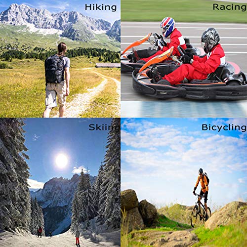 Jcdobest Balaclava Face Mask, Winter Cold Weather Lightweight Black Ski Mask For Men Women, Thin Breathable Summer Uv Protection Hot Weather Lycra Full Face Mask For Motorcycle, Hunting,Skiing, 2 Pack #TOP5