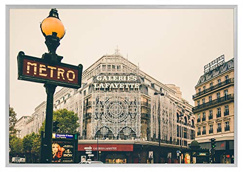 Frametory, Modern Metallic Picture Frame Collection Wall Display, Acrylic Glass Front Aluminum Great - //coolthings.us