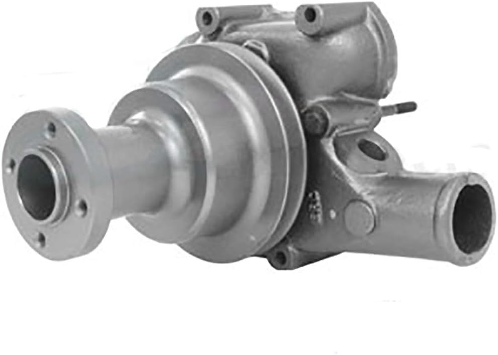 One New Water Pump w/Pulley Fits Minneapolis Moline, Mpl, Oliver, Universal Products, White 1850 Dsl Models Interchangeable With 30-3061310, 303061310, 303061310-R, 377114N
