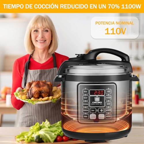 La mejor selección de Ollas eléctricas programables favoritos de las personas. 9 Ollas eléctricas programables marca LONEASY (3)