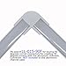Litever 10-Pack Slim Aluminum Channels U Shape 1 Meter/3.3 FT for Mounting 10mm Wide LED Strip 12mm Rigid LED Bar LED Strip Channels with Diffused Cover End Cap Mounting Clips LL-007-F-(10 Pack)