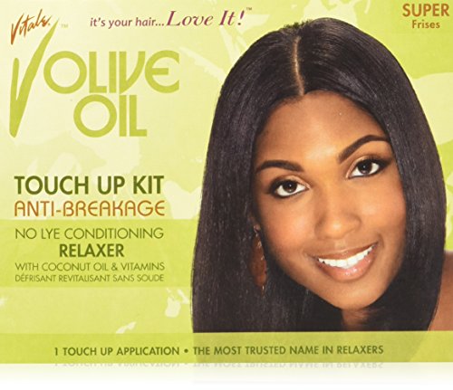 Vitale Olive Oil Touch Up Kit Conditioning No-lye Relaxer System Super, 1 Ea, 1count