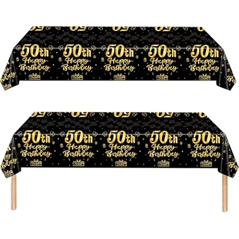 50th Birthday Table Decoration Set by yayafunfun Cover