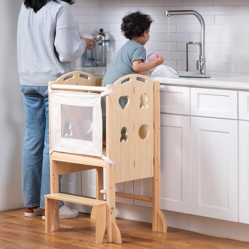 Avenlur-Plum-3-in-1-Foldable-Kitchen-Tower-Step-Stool-for-Toddlers-Ideal-for-Kitchen-Living-Room-Playroom-and-More-with-Integrated-Chalkboard-Children-Kitchen-Stool Avenlur Plum 3 in 1 Foldable Kitchen Tower Step Stool for Toddlers Ideal for Kitchen Living Room Playroom and More with Integrated Chalkboard Children Kitchen Stool