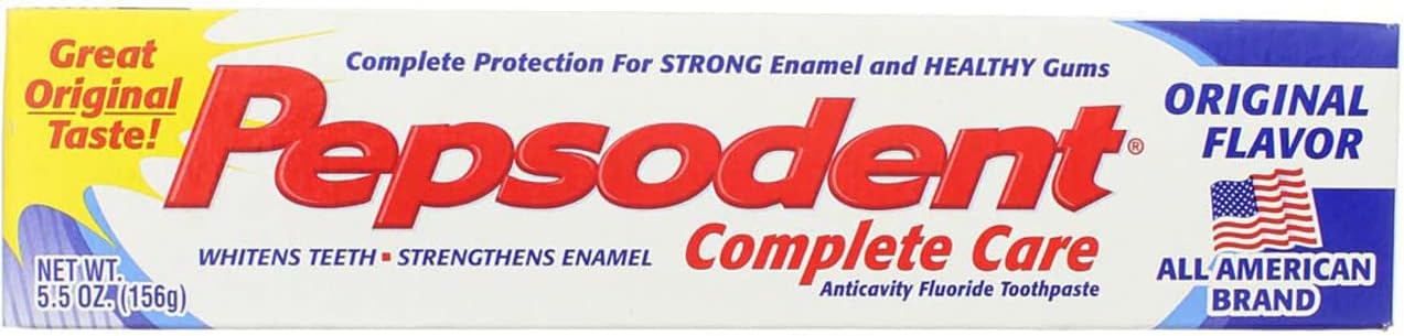 Complete Care Anticavity Fluoride Toothpaste Original Flavor - 6 oz, Pack of 5