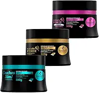 Cronograma Capilar Cabelos Cacheados 300g