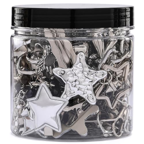 NoctisNest Y2k Mystery Jewelry Jar for Women - Surprise Star Jewelry Box Vintage Gift Set Multi Style with Necklaces Earrings Rings Bracelets, Unique Anniversary Birthday Friendship Gift for Her