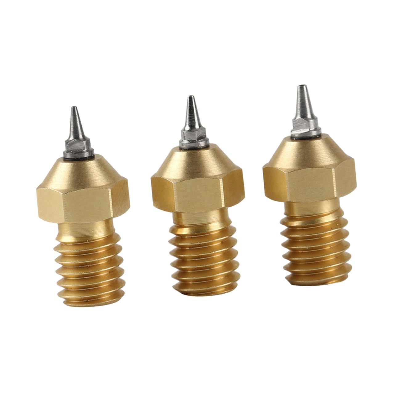 3d-druckerdüse 0, 2/0, 3/0, 5mm Metall für 1, 75mm Filament