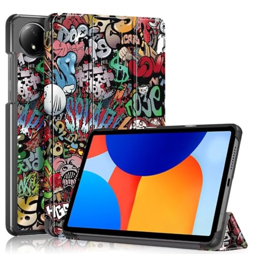 QINOUK Funda para Xiaomi Redmi Pad SE 8.7 4G, [Función de Soporte] Smart Cover Ultrafina, Funda...