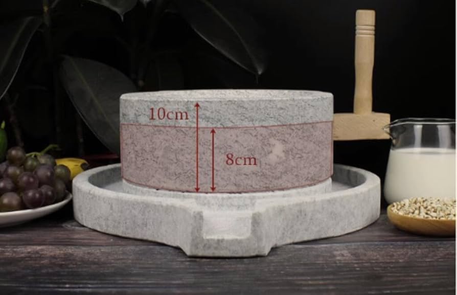 Amazon | 石臼 いしうす ひき臼 ひきうす 御影石 昔ながらの 石臼 ひき