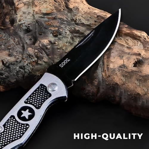 Image of 1Pcs, Self Defense Keychain for Men with Cutter & Safety Strap | Multifunction EDC Tool with Seatbelt Cutter & Glass Breaker | Great Gift Idea for Drivers & Travelers (STAR SHIELD - 2002)