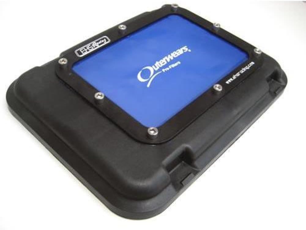 Outerwears 25-5603B Air Box Cover Kit Blue