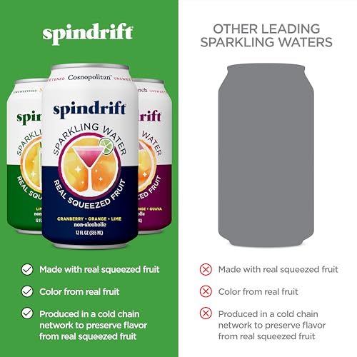 Image of Spindrift Mocktail Variety Pack Can 12 Ounce (Pack of 24)