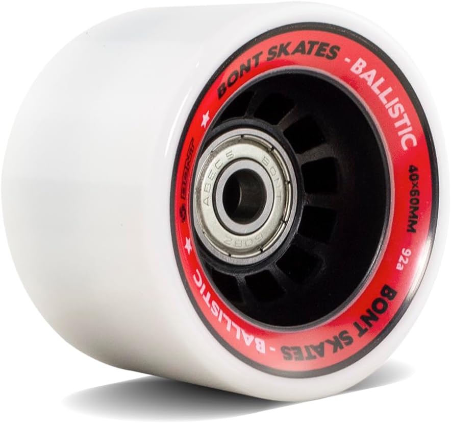 Roller Skates | Ballistic Roller Skate Wheel | Derby Indoor Speed Quad Skating | Pack of 4