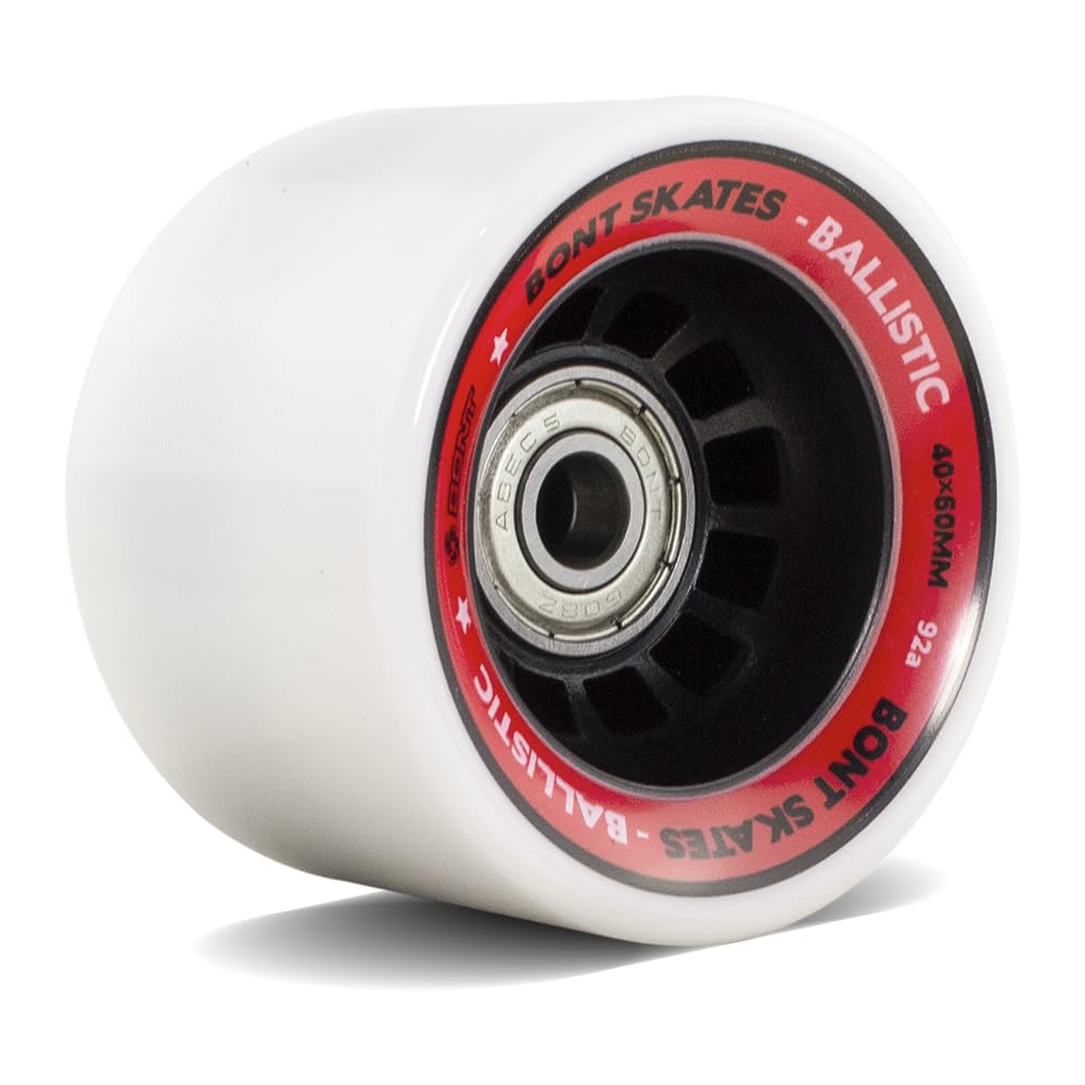 Roller Skates | Ballistic Roller Skate Wheel | Derby Indoor Speed Quad Skating | Pack of 4