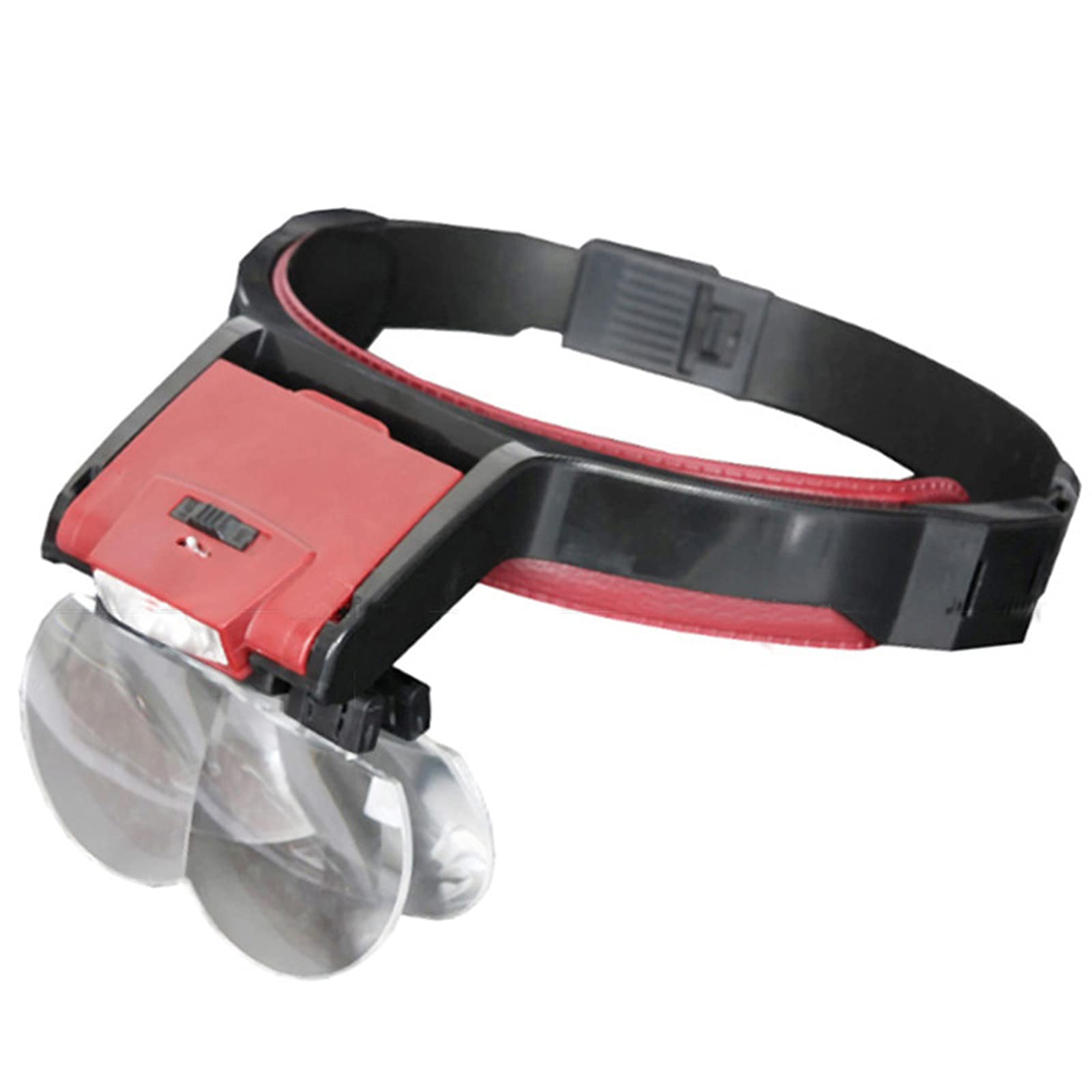 Lupa Binocular Dental Quirúrgica con Faros LED Luz Médica