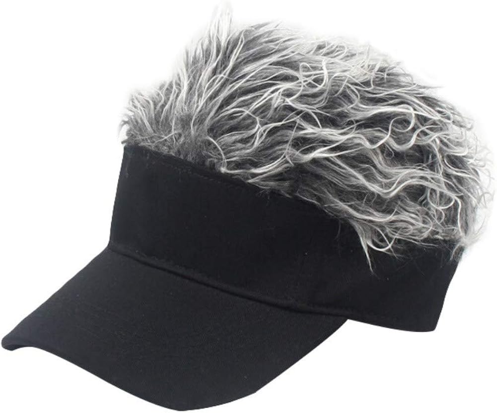 Golf cap with hair Clearance