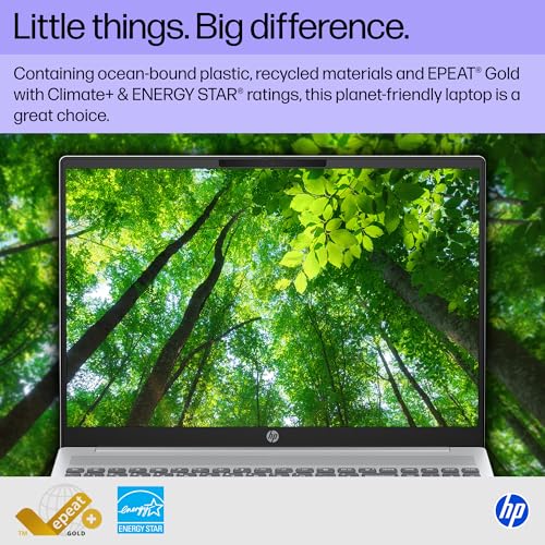 Image of HP OmniBook 5 16 inch AI PC, 2K Touchscreen Display, Intel Core Ultra 5 225U, 16 GB RAM, 512 GB SSD, Intel Graphics, Windows 11 Home, Glacier Silver, 16-af1700nr