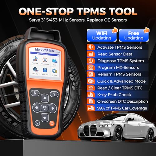 Image of OTOFIX D1 Lite with TireGo808: Bidirectional Scan Tool with CANFD DOIP,38+ Reset,FCA AutoAuth,Auto VIN, Full System Diagnostic, TPMS Programming Tool, TPMS Relearn Tool