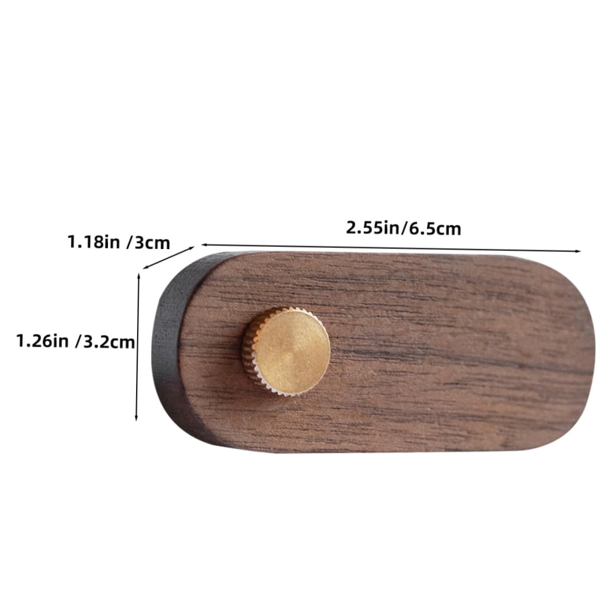 Gadpiparty 5 Sätze Preisschild Aus Holz Etikettenhalter Stand Steht Verkauf Für Preisschildhalter Zur Anzeige Preisschild-präsentationsständer Schilderständer Kupfer Kaffee 2 Stücke * 5