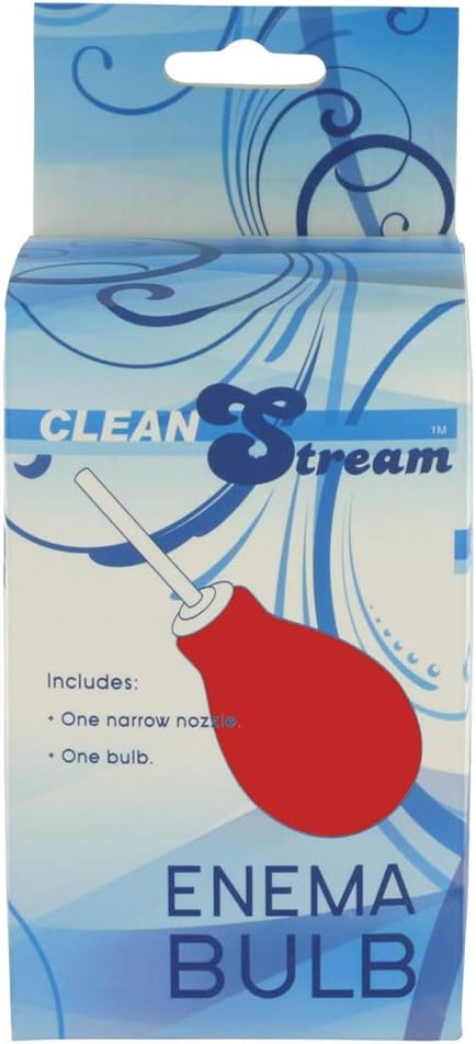 Cleanstream Enema Bulb, Red 1 Count : Health & Household