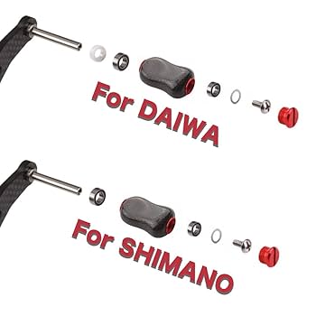 YU411（灰）カーボンファイバー 炭素繊維製 リールハンドル ノブ 組立完成品 YU411（灰）カーボンファイバー 炭素繊維製 リールハンドル ノブ