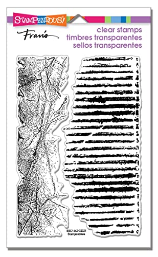 STAMPENDOUS Crumbled Borders PCS, One