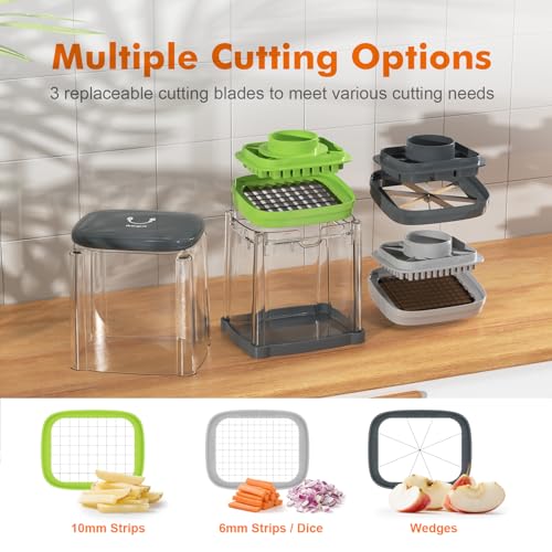 Ibergrif M523 Pommesschneider 3 in 1