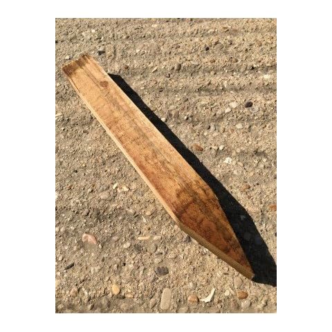 4wire 15 Pack 18" (450mm) TREATED SITE PEGS WOODEN STAKES POSTS PEGS Cover