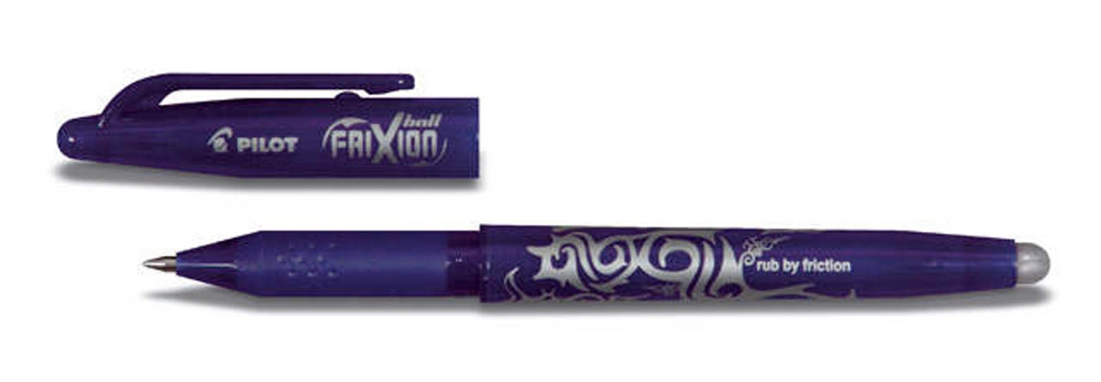 Pilot Réf 224101203 FriXion Lot de 12 stylos roller effaçables Pointe 0,7 mm Ligne 0,4 mm Bleu
