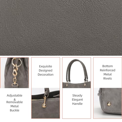 Bolso de mano y cartera KL928 para mujer miniatura 6