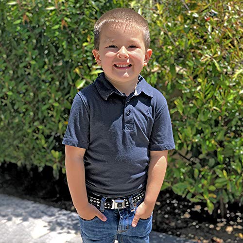 Buckle-Down Men's Seatbelt Belt South Dakota Kids, Multicolor, 1.0" Wide-20-36 Inches3