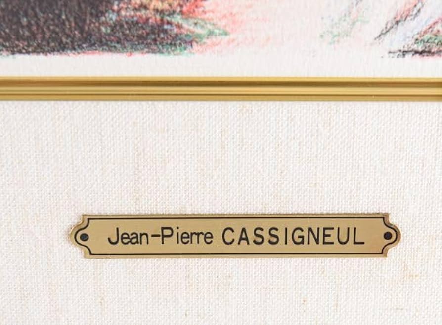 【真作】J・P・カシニョール「バルバラ」【美品】 6671_c327017e9030e47ccc7f192e5