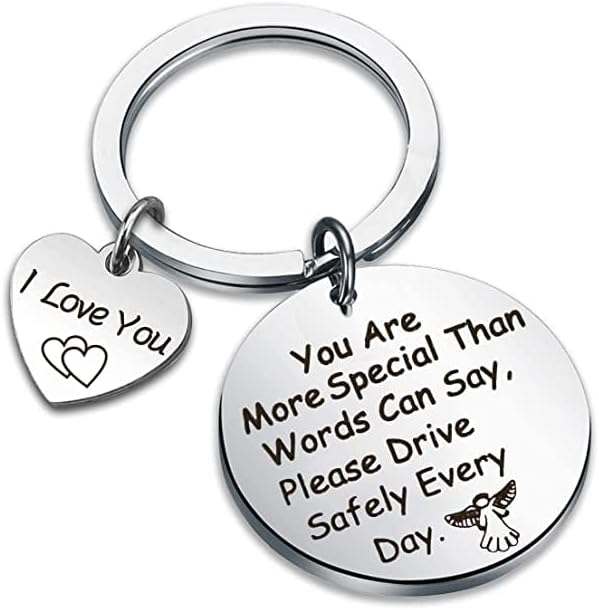 GenericDrive Safe Keychain Gifts For Husband Boyfriend On Father's day Thanksgiving Valentines Day Anniversary Birthday. for Soulmate Lover Him Her Women Men