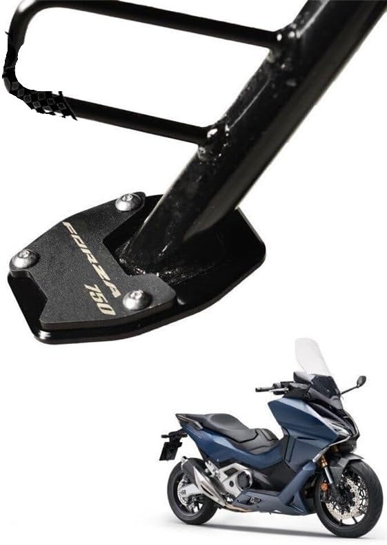 motorcycle Foot Plate Pad For H&ONDA Forza750 Forza750 2021 2022 Motorcycle Accessories Side Stand Pad Plate Kickstand Enlarger Support Extension
