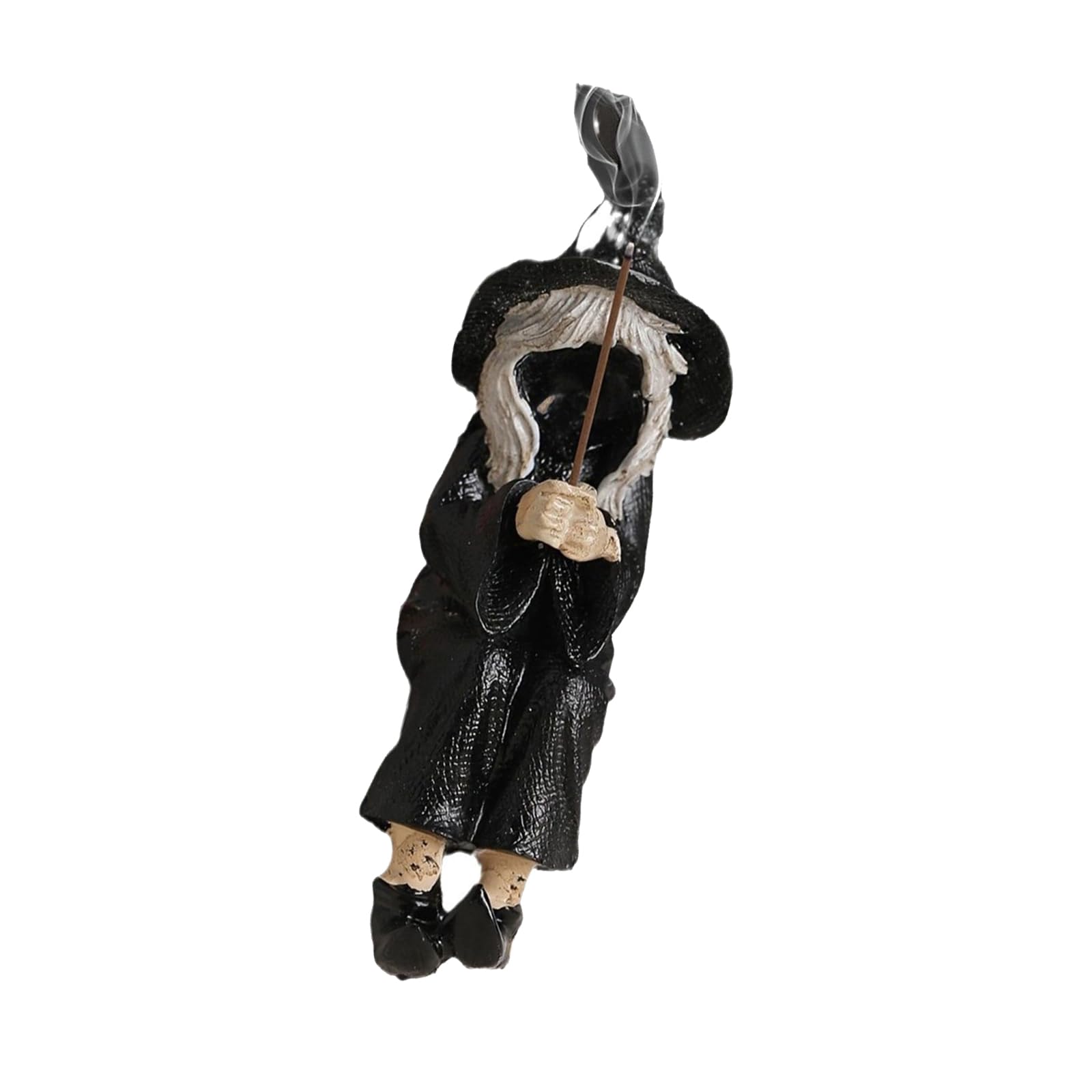 Oxxggkao Witch Statue Incenses Holder Chamber Halloween Figurine Ornament Decoration Indoor Spiritual Decoration Chamber