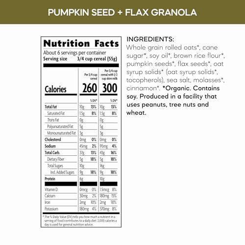 Nature'S Path ASINPPOSPRME21118 Organic Pumpkin Seed + Flax Granola thumb #5