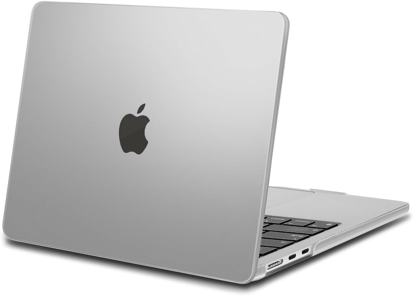 MOSISO Compatible with MacBook Air 13 inch Case M5 M4 M3 M2 A3449 A3240 A3113 A2681, Protective Hard Shell Cover for MacBook Air 13.6-inch Liquid Retina Display 2026-2022 Release, Frost