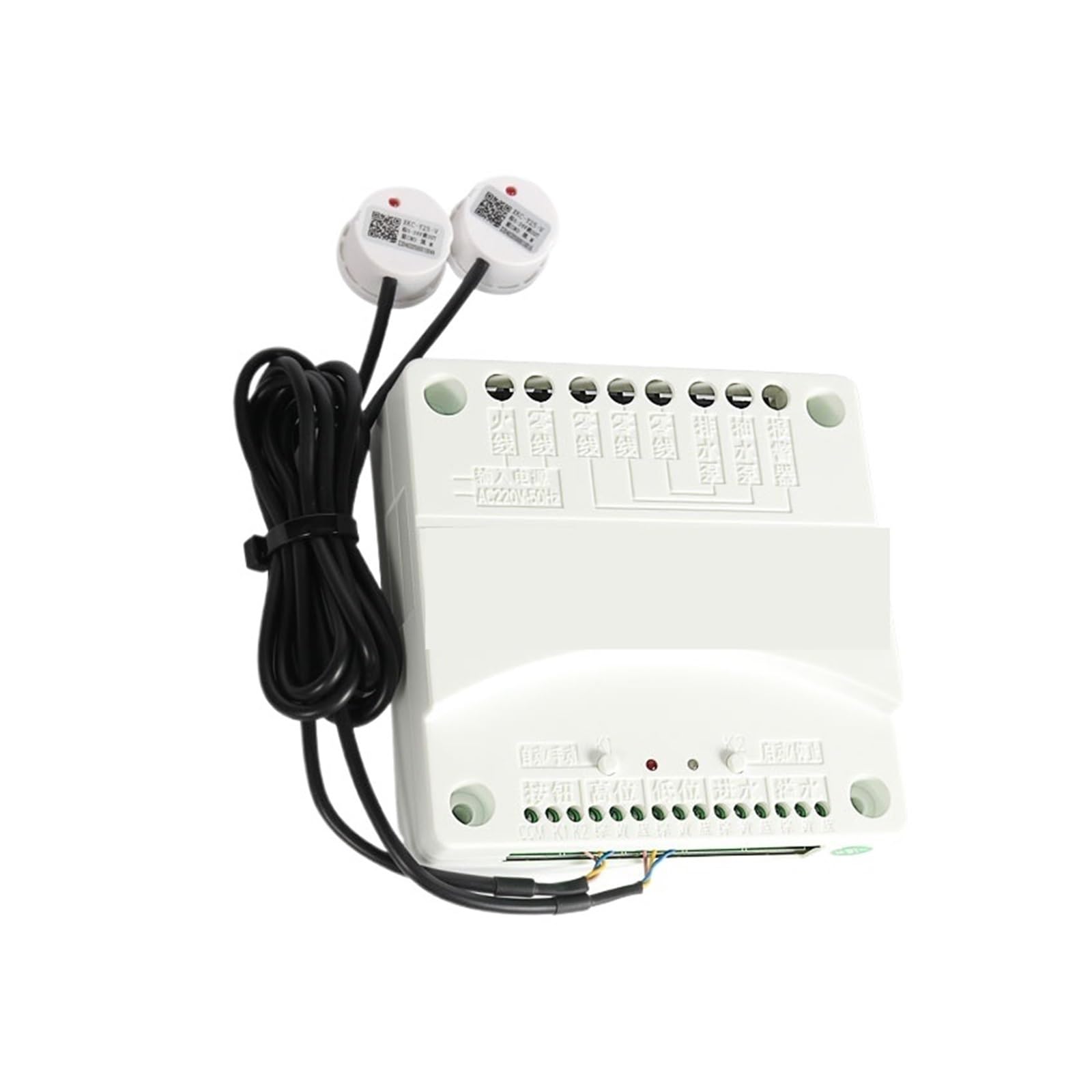 Capteur de Niveau d'eau Contrôleur de niveau d'alimentation et de drainage automatique en eau XKC-C382 Capteur de niveau d'eau Capteur de niveau sans contact Capteur de niveau d'eau(XKC-C382-3P Overfl