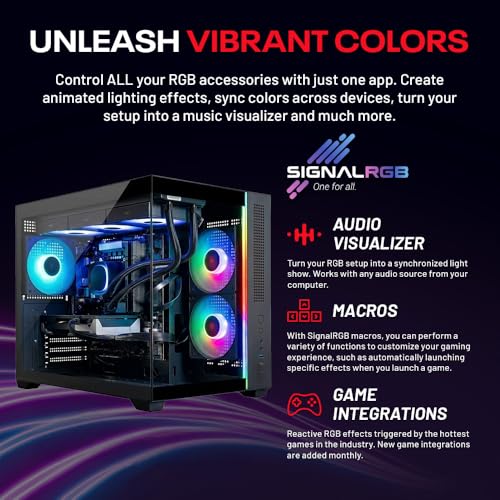 Image of Skytech Gaming Chronos Mini Gaming PC, Intel Ultra 7 270K 5.4GHz, NVIDIA RTX 5060, 1TB NVMe SSD, 32GB DDR5 RAM 5600, 650W Gold PSU, 360 ARGB AIO, WI-FI 6, Windows 11, Desktop