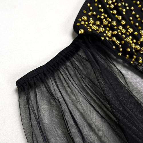 Image of Nagfar Women Rhinestone Sequin Birthday Party Sexy New Year Formal Dress