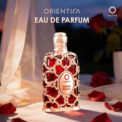 Orientica Luxury Amber Rouge Eau De Parfum 80ml – Notes of Amber Saffron, Jasmine & Orange - Woody, Floral Perfume for Women & Men - Oriental Arabic Womens Perfume - Image 6