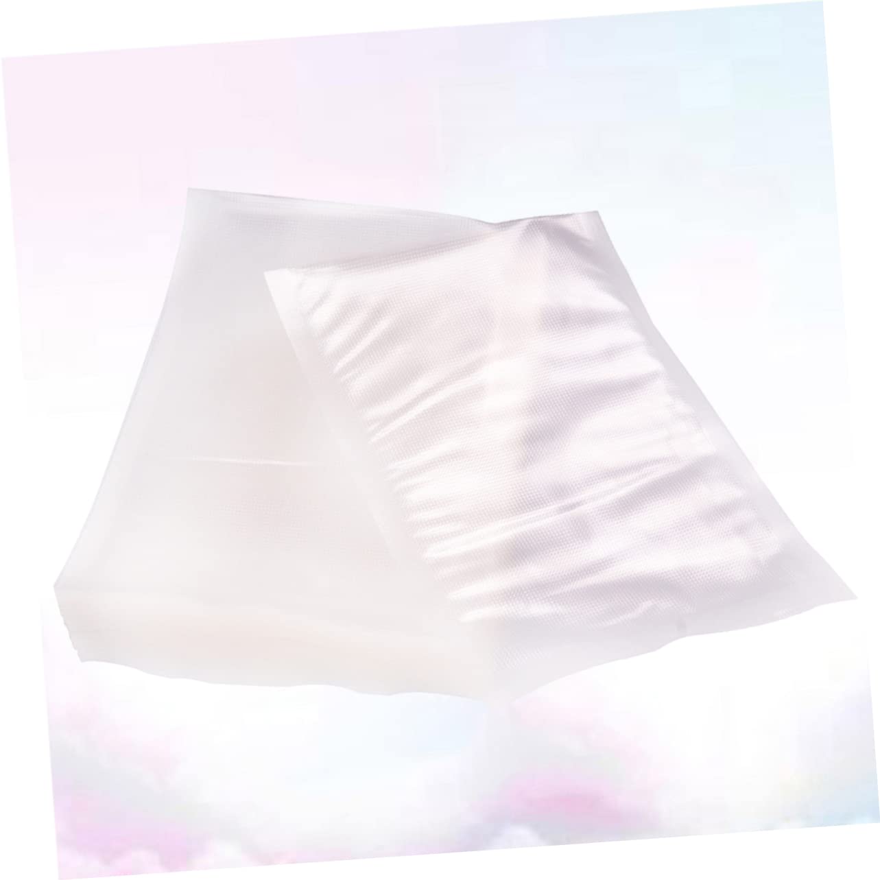 HOLIDYOYO Vacuum Sealer Bags 100pcs Dry Storage Food Packaging Plastic for Jerky Cheese Snack Business Travel 10x15cm Airtight Seal