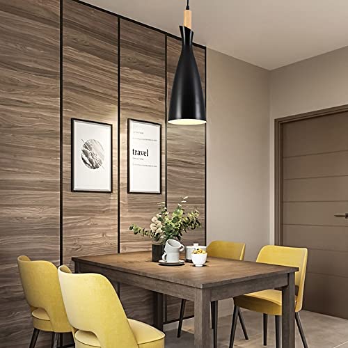 Luminaires de pendentif léger unique E27 plafonnier suspendu moderne - 5