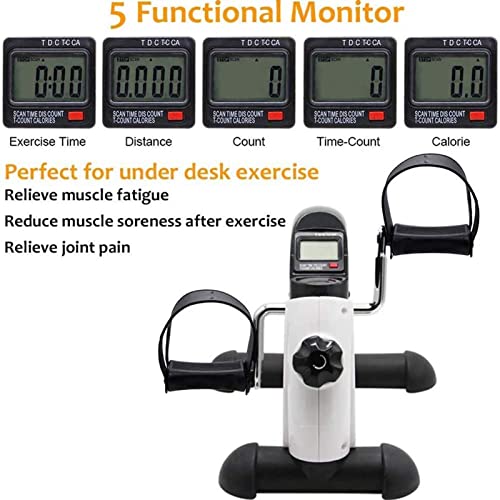 Fitness Pedal Trainer, Mini Bicicleta Portátil Ejercitadora miniatura 6