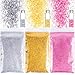 Volhuluk 150g Glitzer zum Basteln, 3 Farben Gold Silber Rosa Glitzerpulver Glitter Pulver, Glitzer Basteln Glitter Pailletten Glitzerpuder für Nägel Gesicht Makeup Kartenbasteln Handwerk Nagelkunst zum Basteln günstig Kaufen-Volhuluk 150g Glitzer zum Basteln, 3 Farben Gold Silber Rosa Glitzerpulver Glitter Pulver, Glitzer Basteln Glitter Pailletten Glitzerpuder für Nägel Gesicht Makeup Kartenbasteln Handwerk Nagelkunst