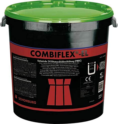 Preisvergleich Produktbild Schomburg Combiflex-EL 2-K Bitumendickbeschichtung 22 liter